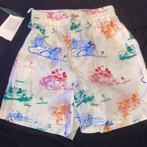 GUCCI x DISNEY Silk Shorts